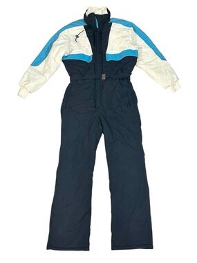 Vintage 80’s OSSI Men’s Medium Skiwear One Piece Ski Snowboard Suit Snowsuit